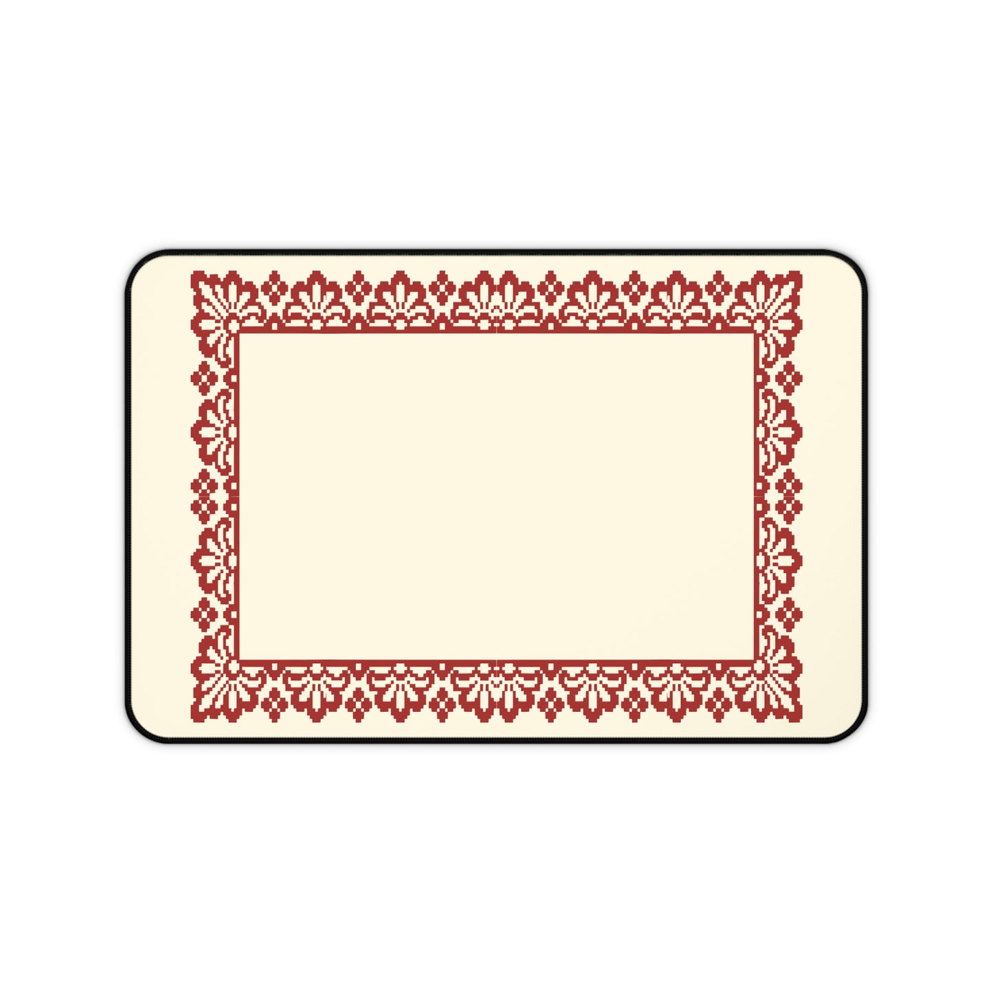 Small Desk Mat - Palestinian Tatreez Decore