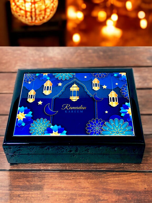 Ramadan Lanterns Wood Box