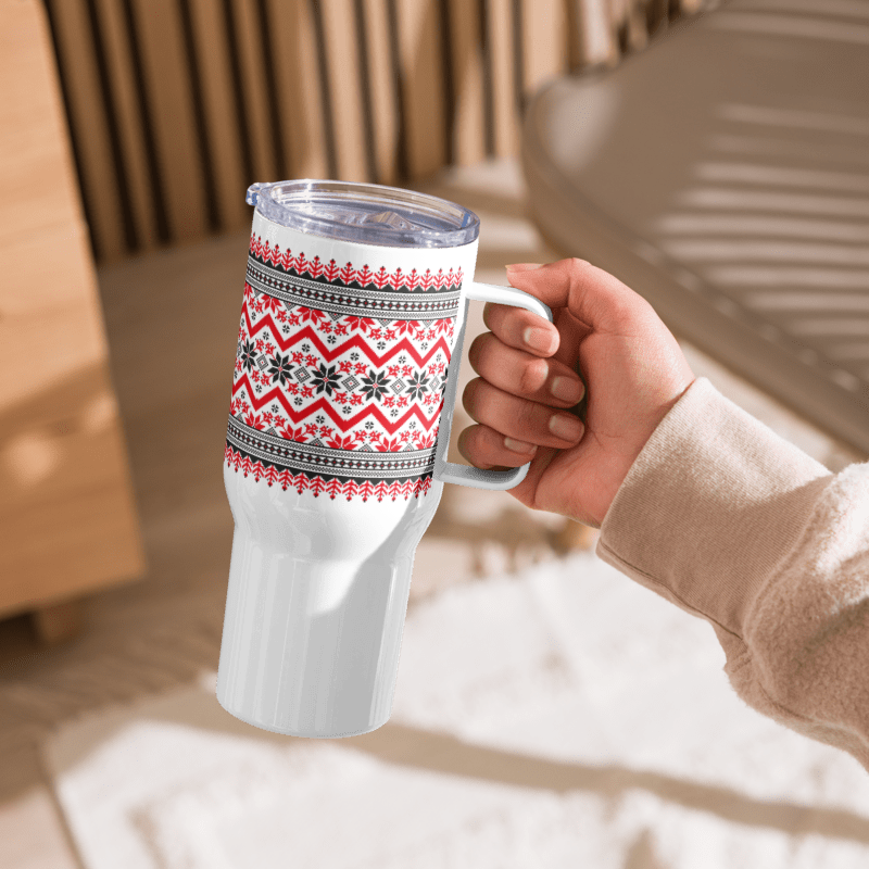 Tatreez Elegance 25 oz Stainless Steel Tumbler