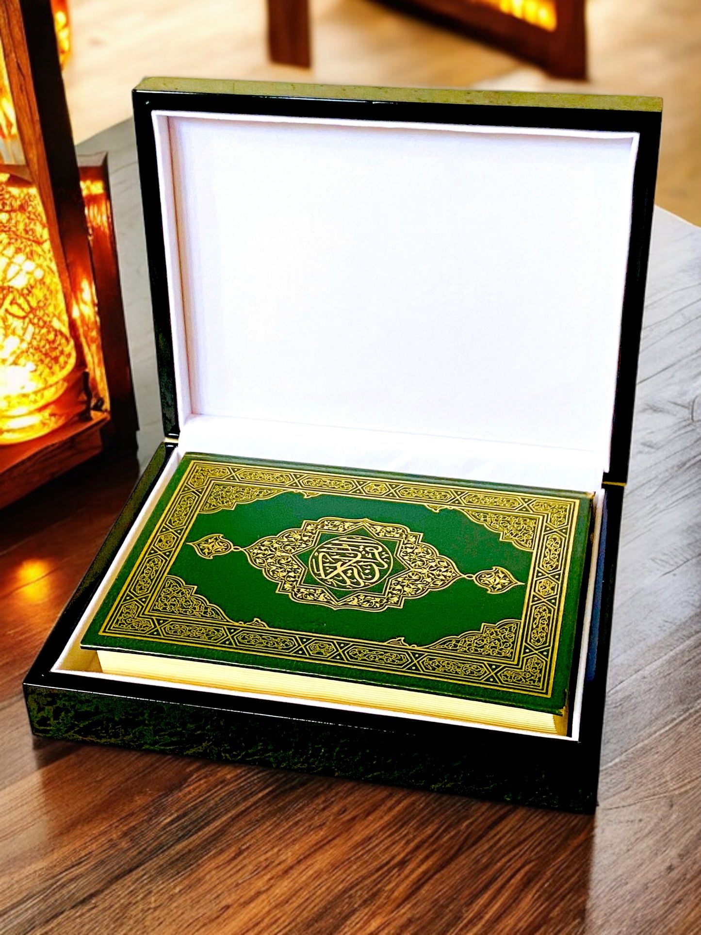 Eid Mubarak Wood Box