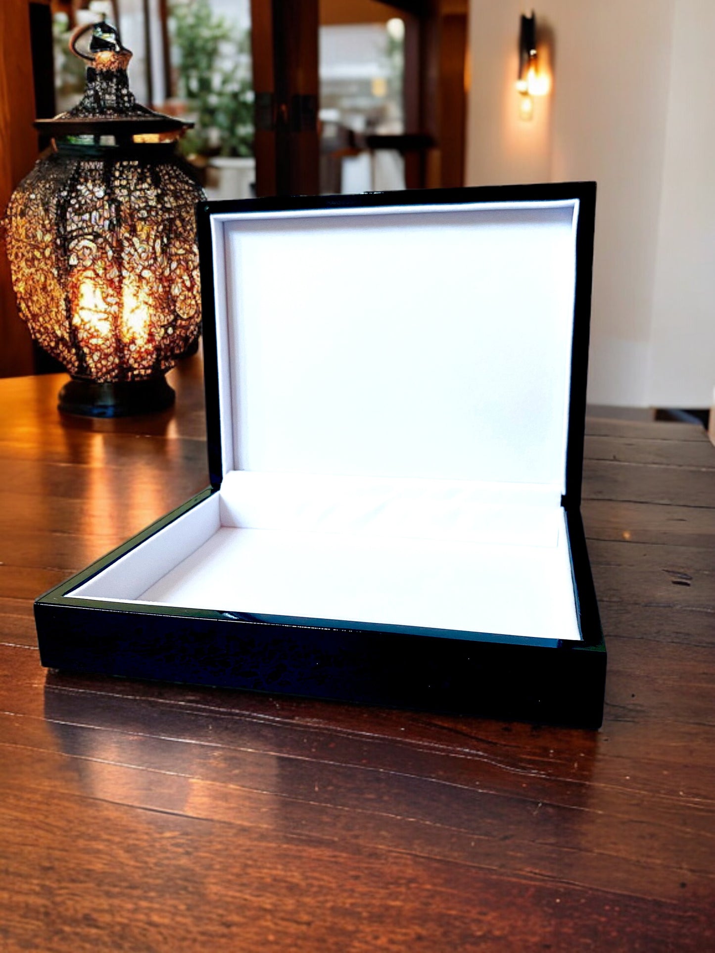 Eid Mubarak Wood Box