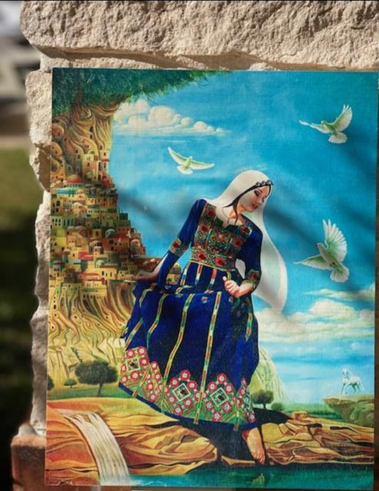 Eternal Elegance: A Portrait of Palestinian Beauty