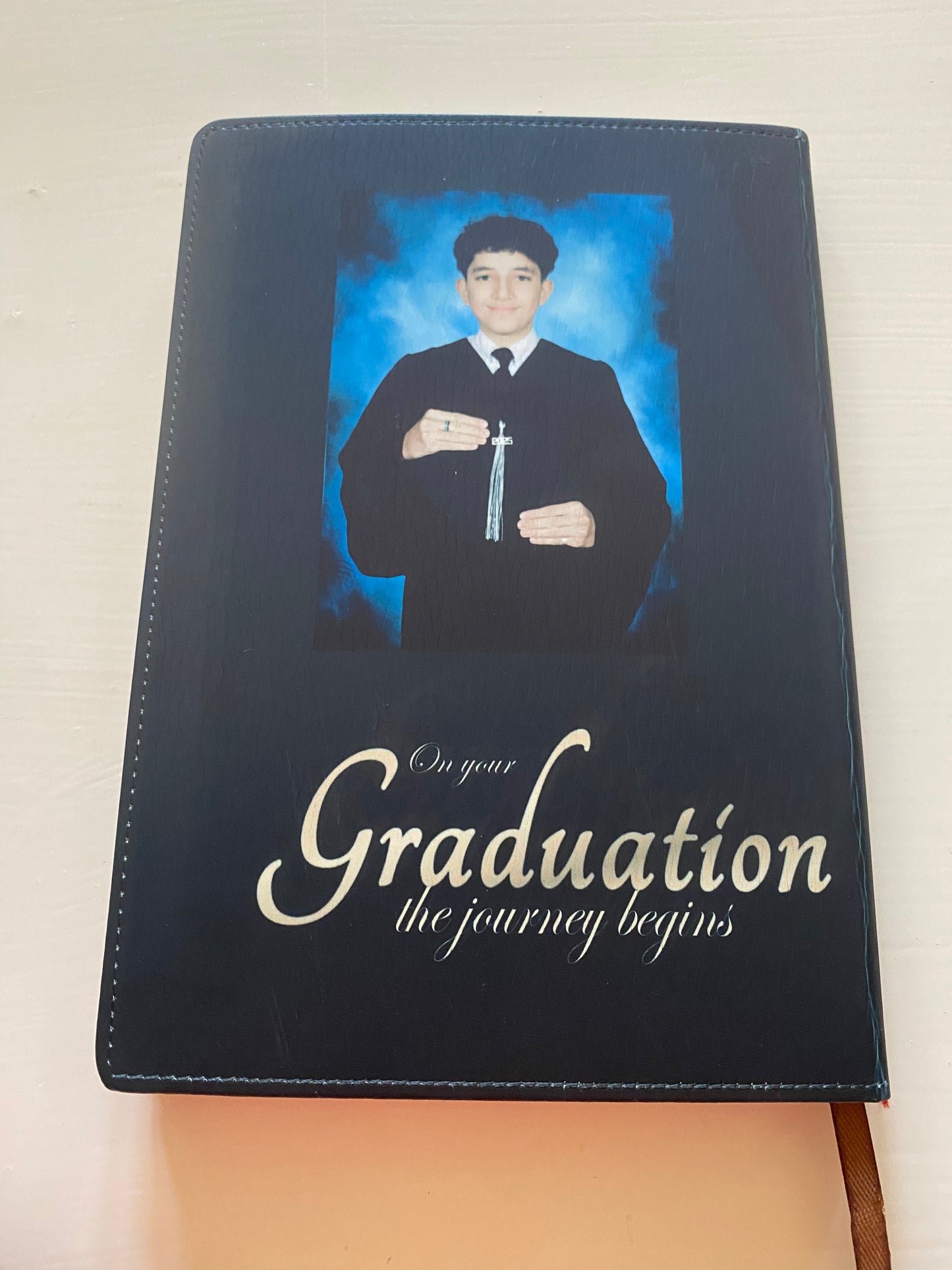 Personalized Graduation Notebook – Custom Name & Picture