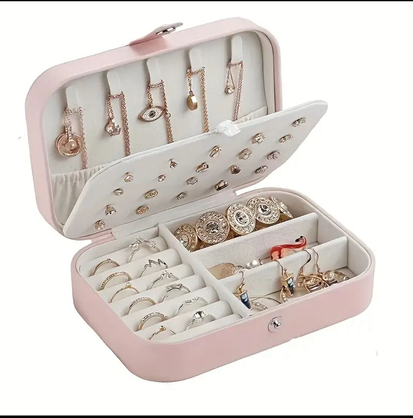 Personalized Leather Jewelry box with name in Arabic
