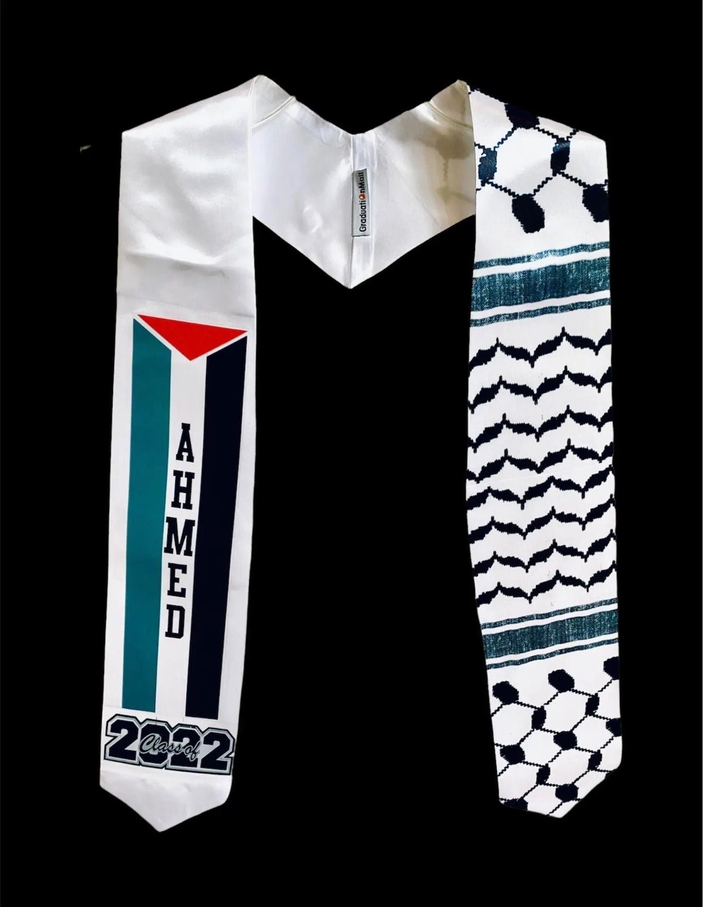 Kufia Graduation Stole with Name