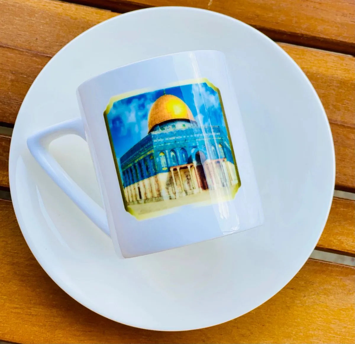 Personalized The Dome of the Rock Turkish Coffee Cup