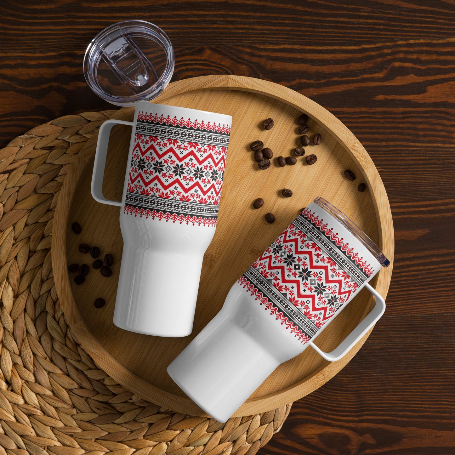 Tatreez Elegance 25 oz Stainless Steel Tumbler