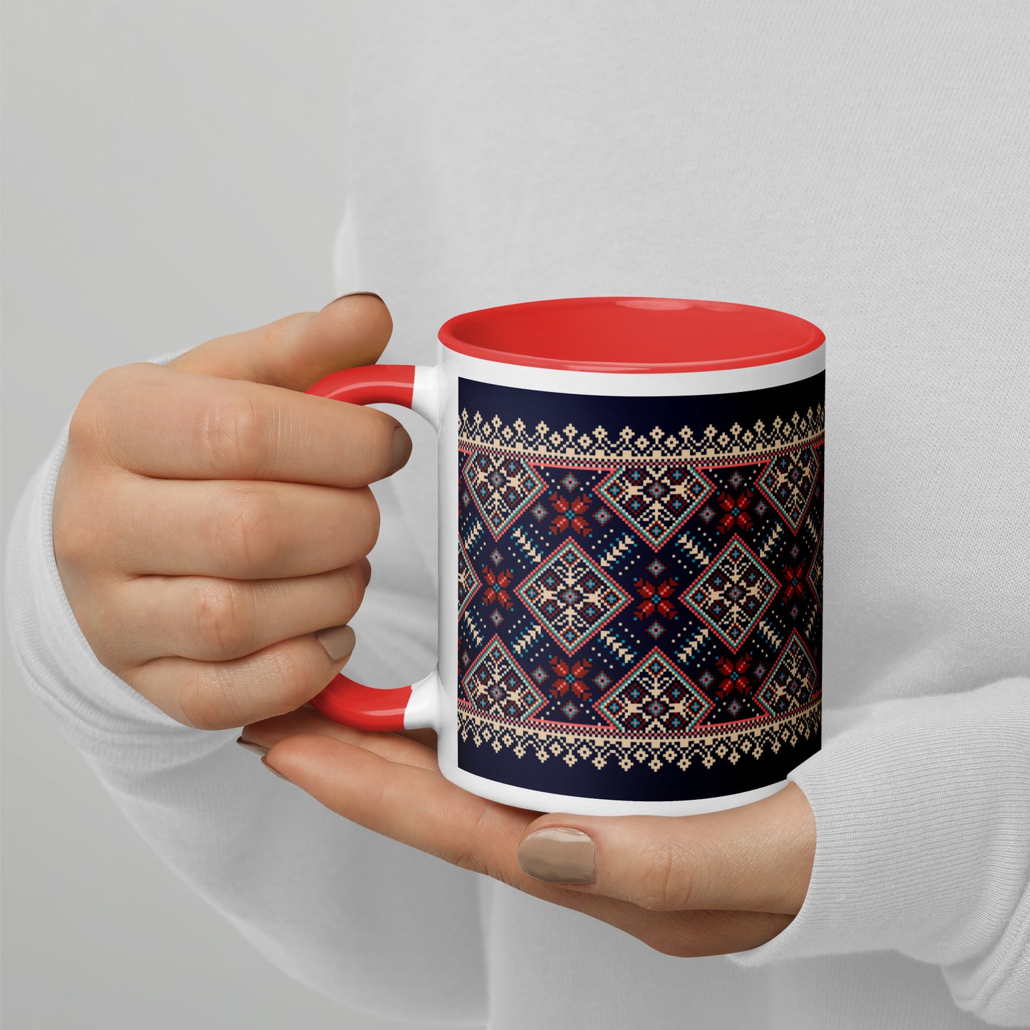 Palestinian Tatreez Mug