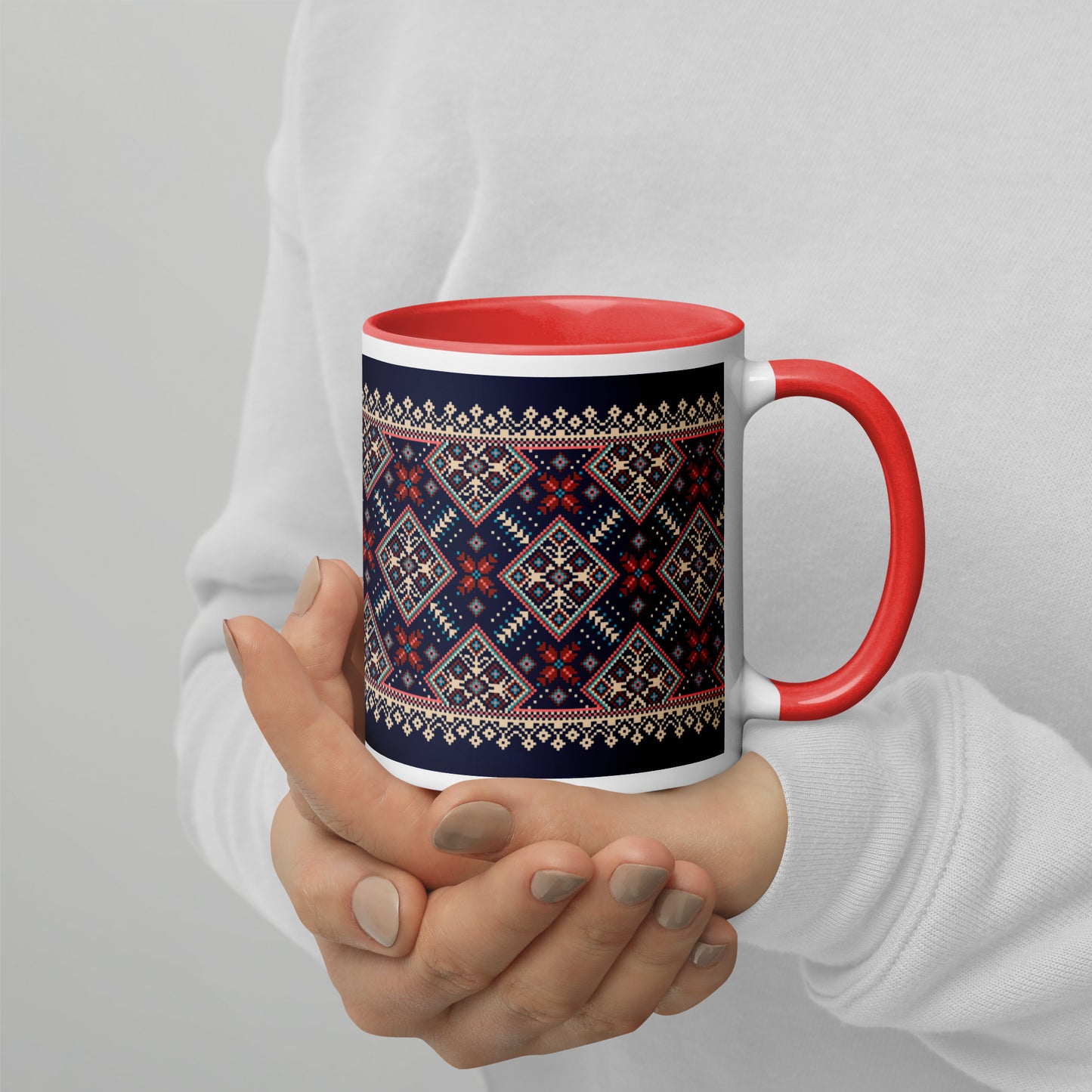 Palestinian Tatreez Mug