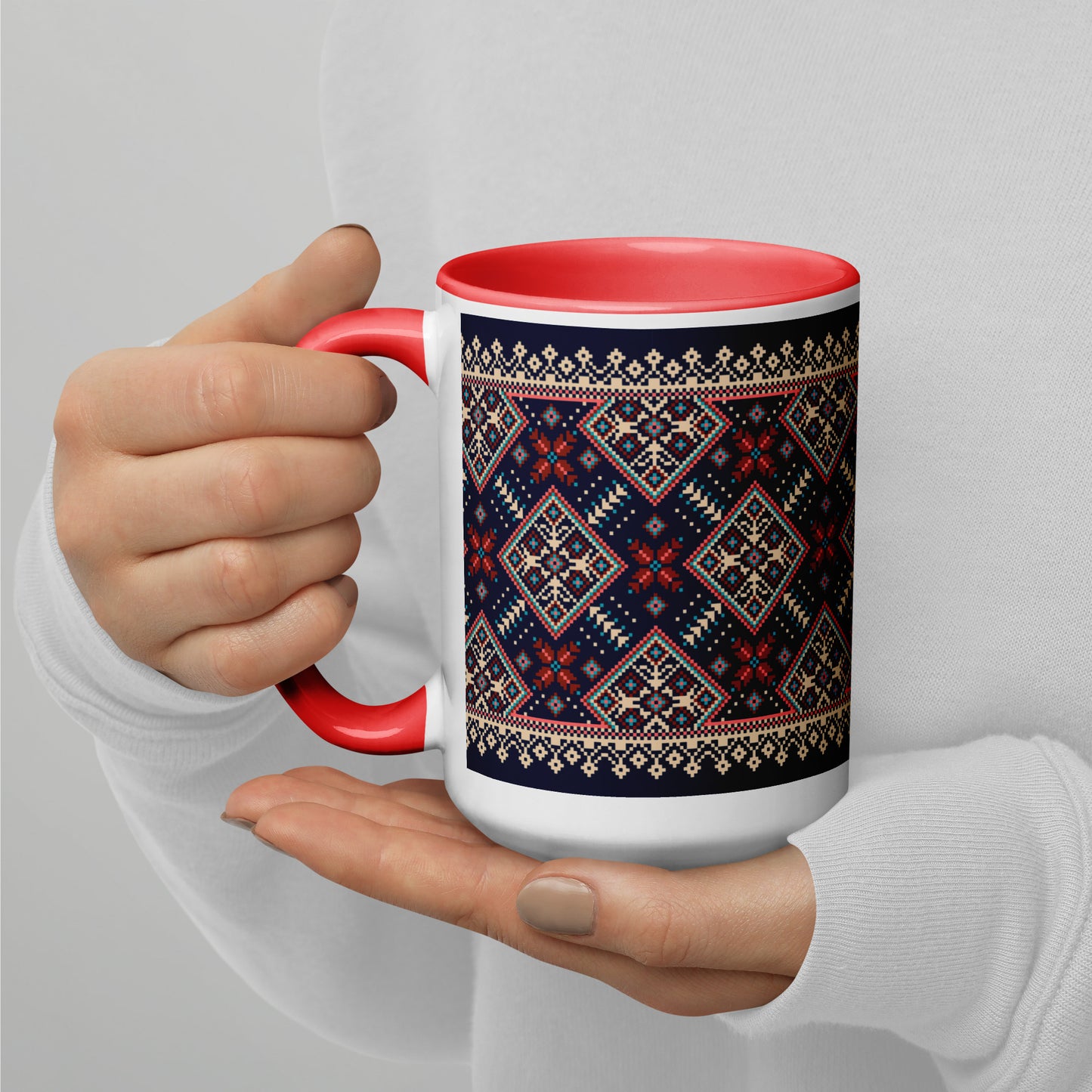 Palestinian Tatreez Mug