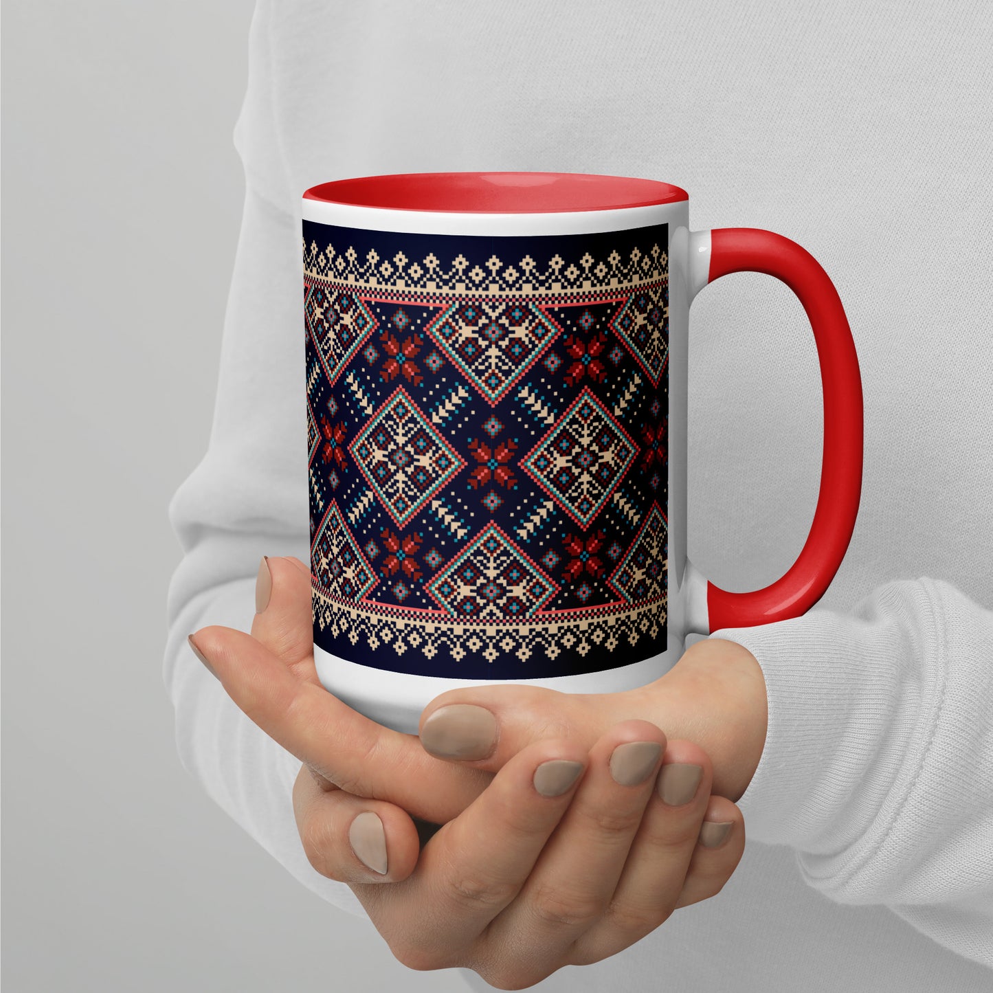 Palestinian Tatreez Mug