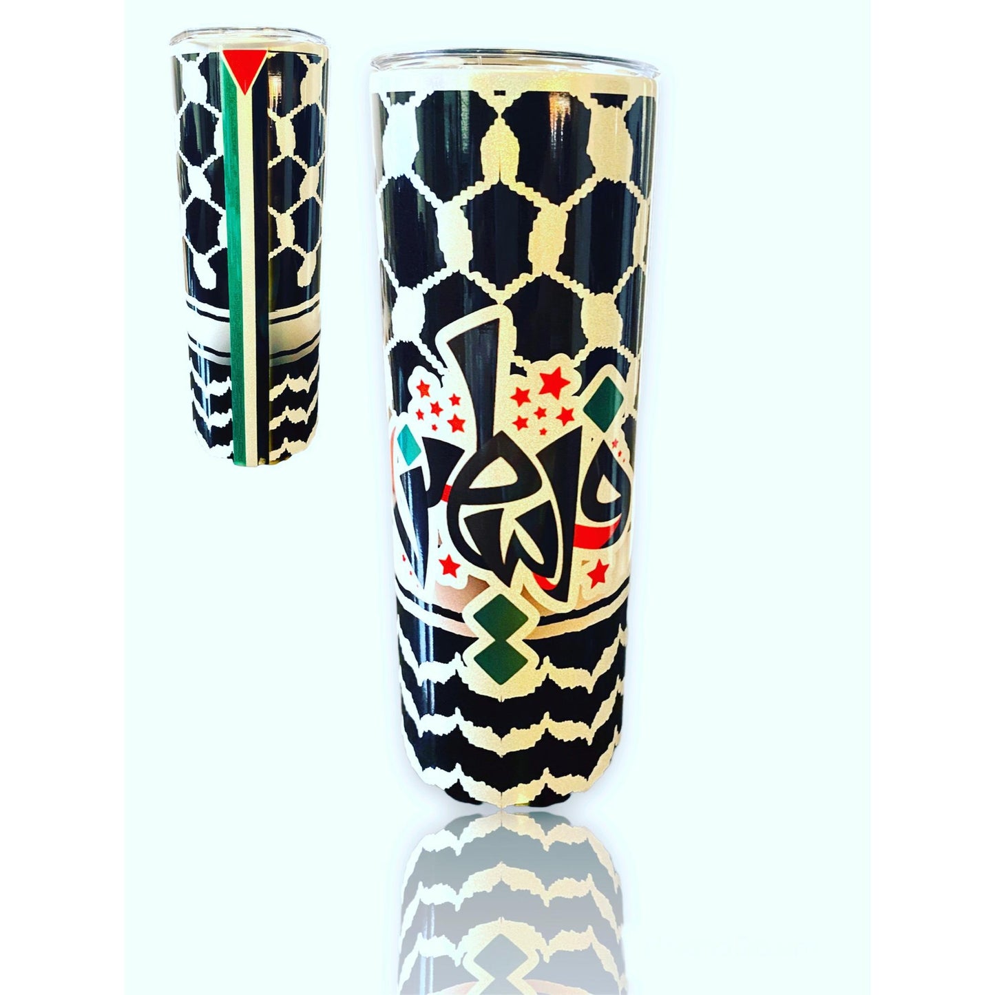 Custom made Palestine Tumbler