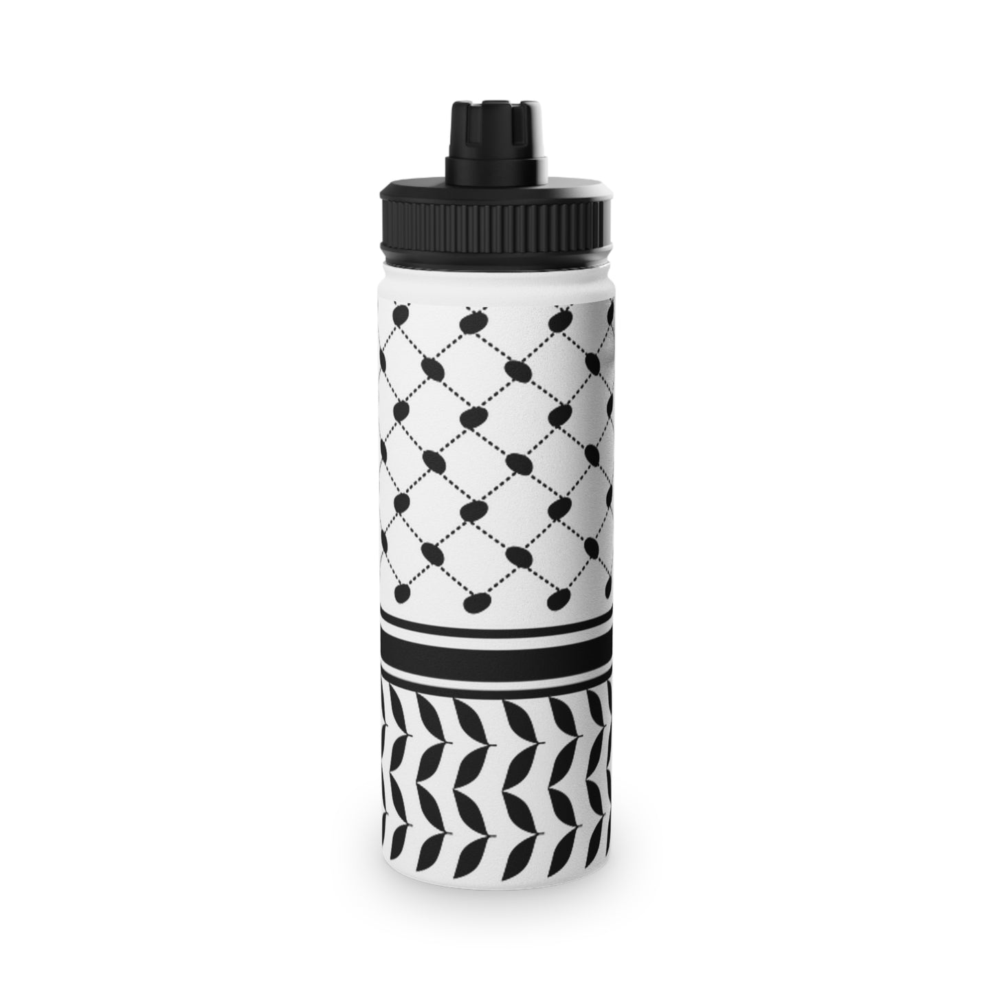 Stainless Steel Kufiyah Sports Bottle