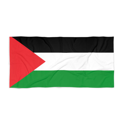 Palestine Flag Beach Towel