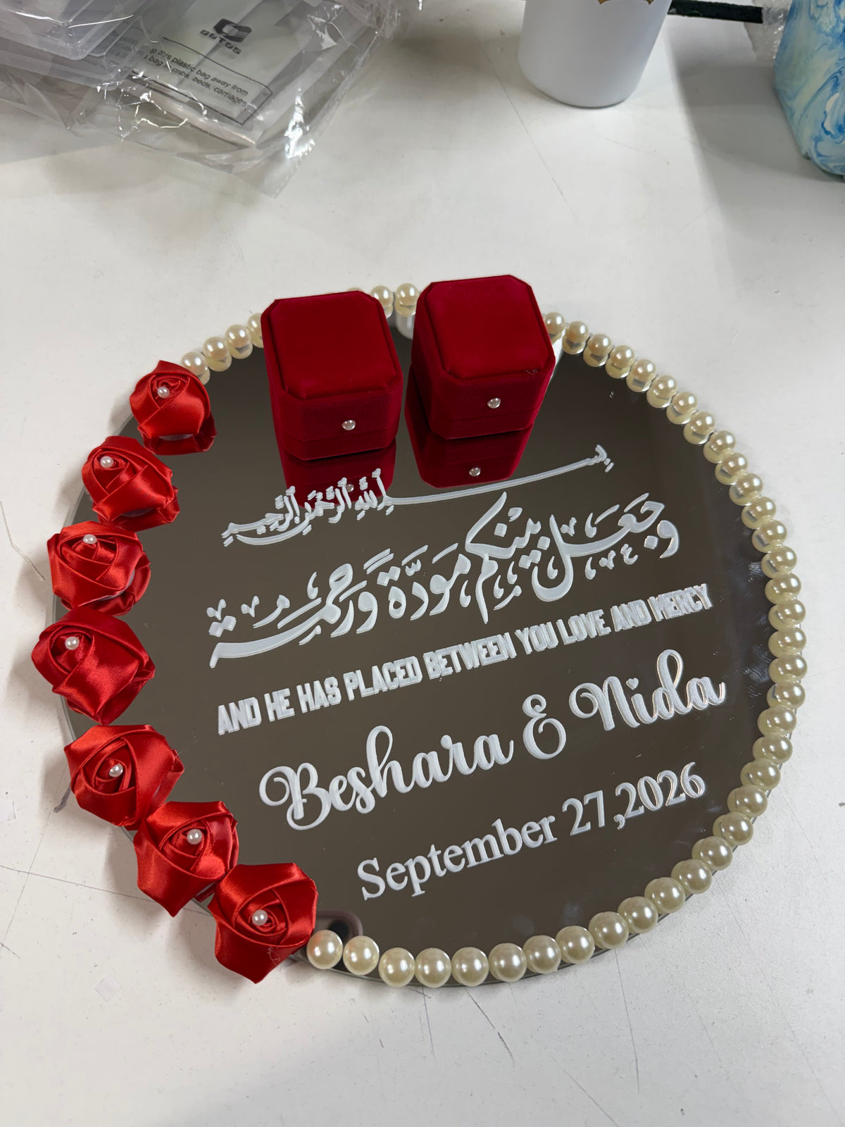 Custom-made Engagement tray