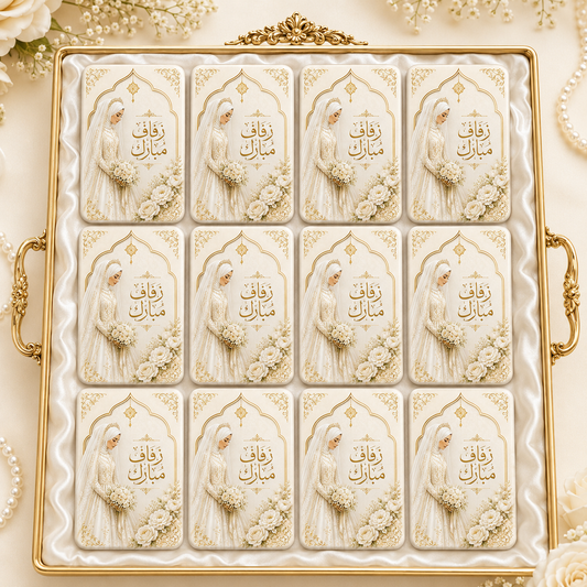 Personalized Magnets for wedding and henna party.