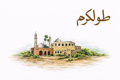 Baladi raised print wood panel