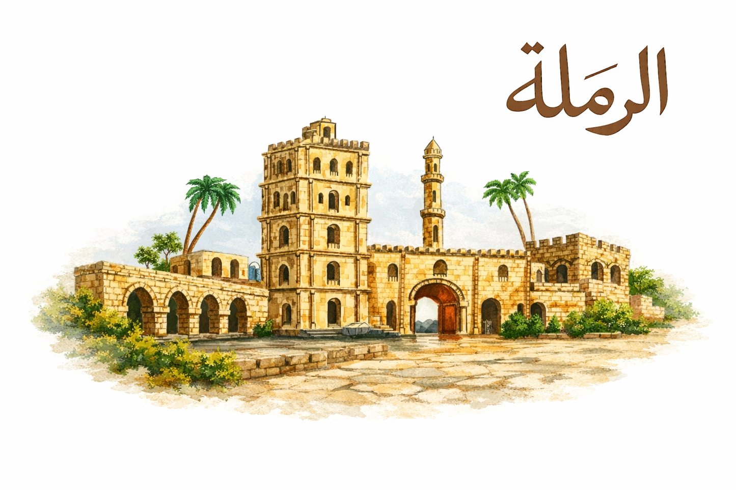 Baladi raised print wood panel