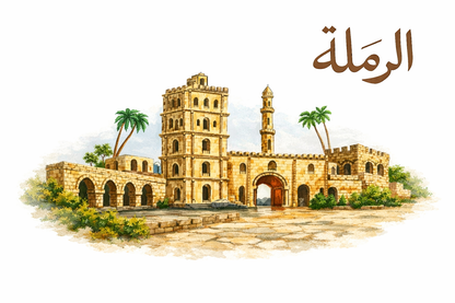 Baladi raised print wood panel