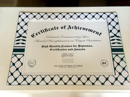 Custom printed Kufiyah frame padding
