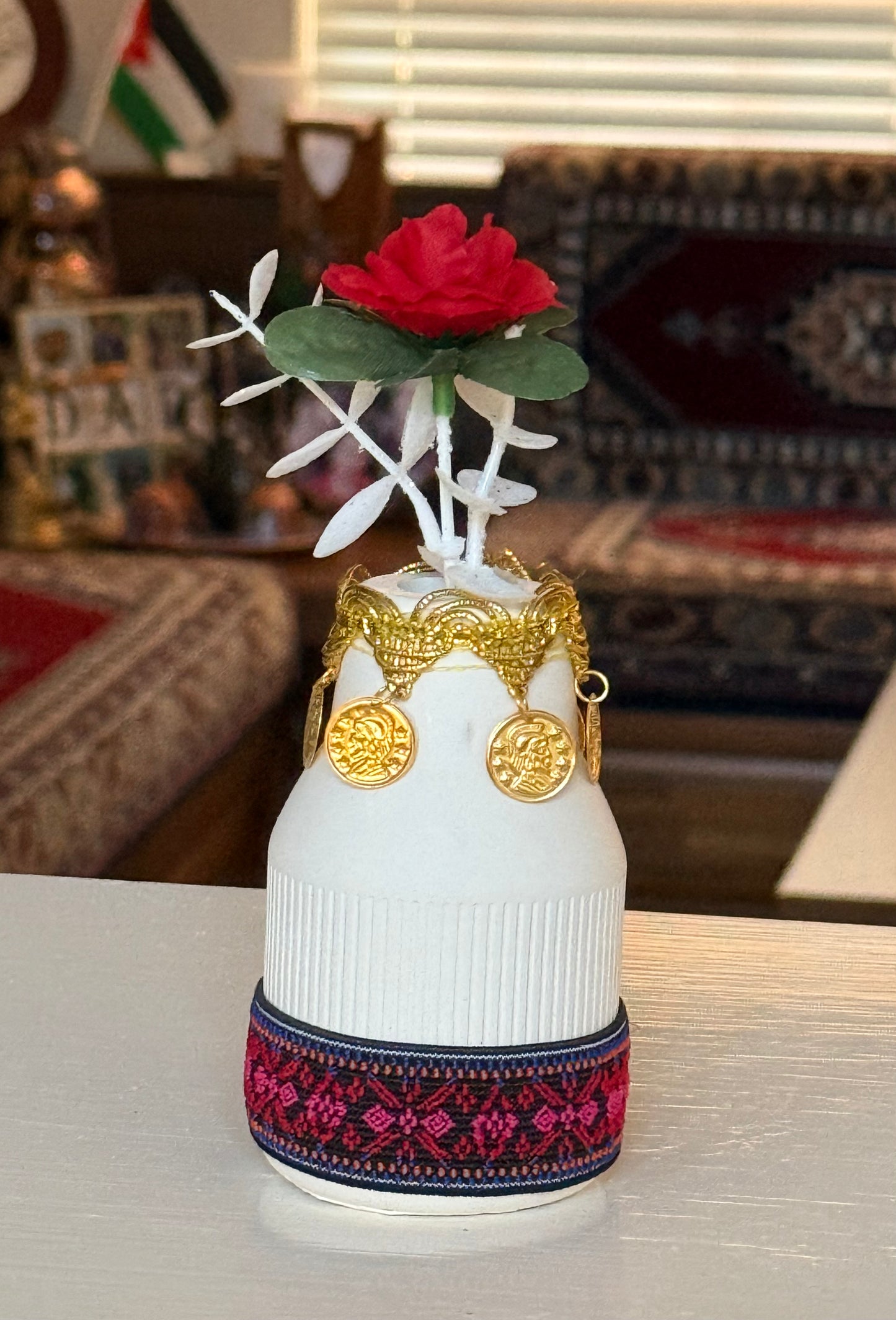 Henna /wedding favors mini vases.