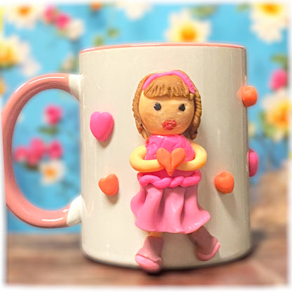 Hannah ceramic mug – handmade by Salma