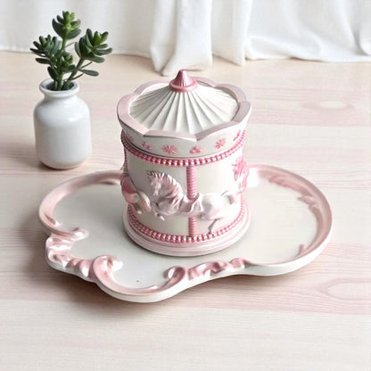 Personalized Carousel Tray & Canister Set