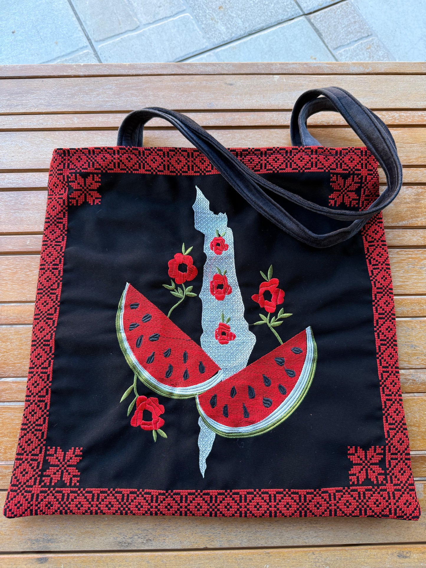 Watermelon tote bag