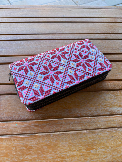 Juzdan Palestinian embroidery wallets ￼