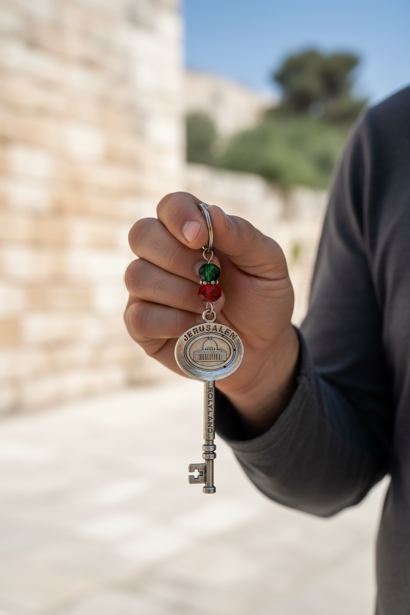 Awdah key Palestinian keychain