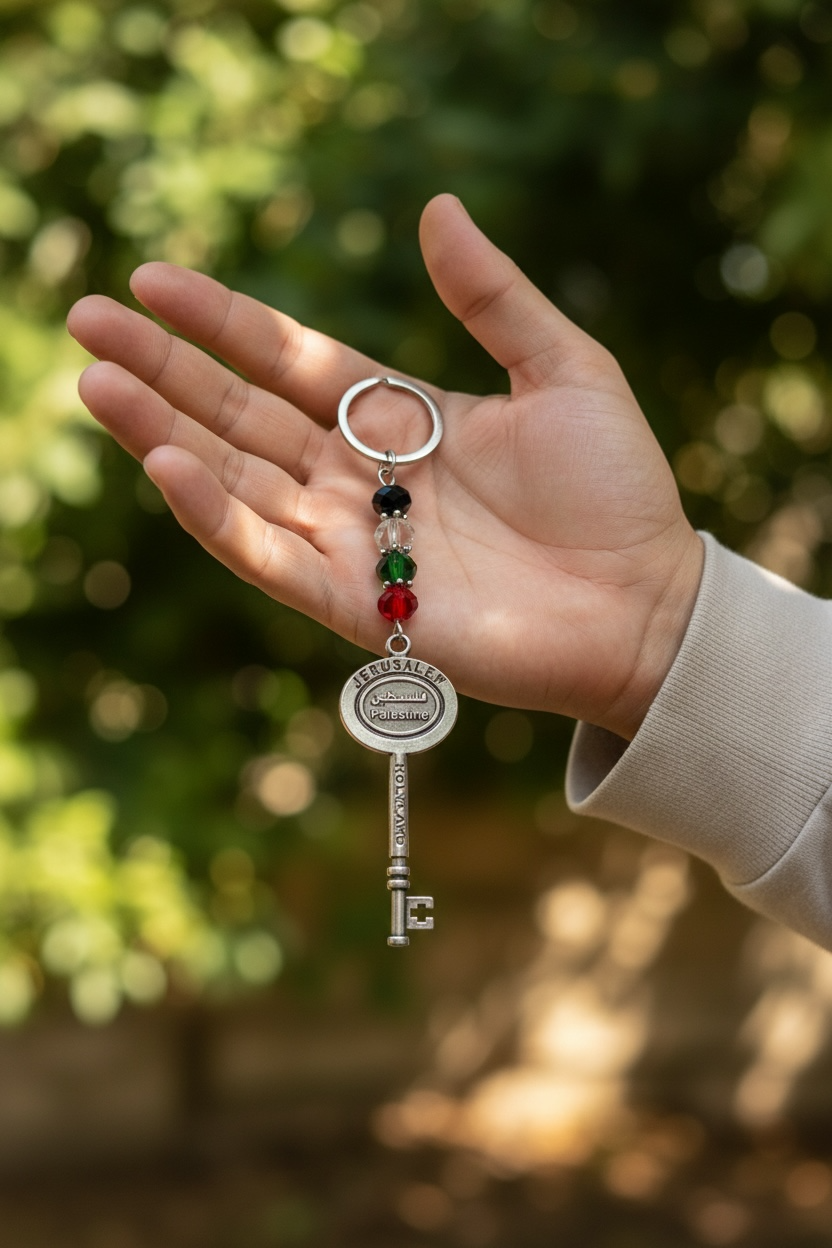 Awdah key Palestinian keychain
