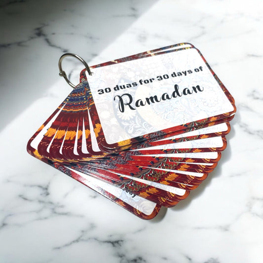 Ramadan 30 days Duaa Cards