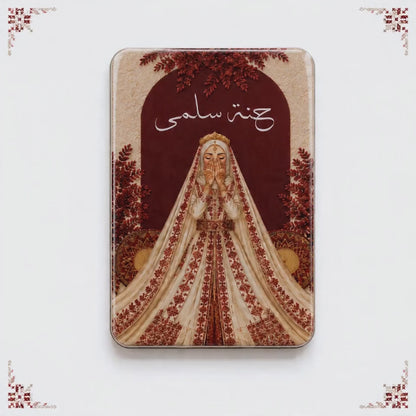 Personalized Magnets for wedding and henna party.
