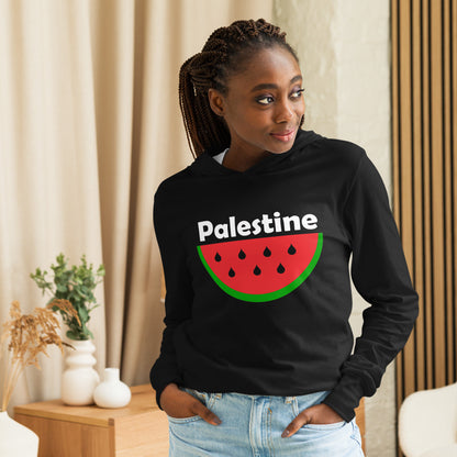 Palestinian Resilience Watermelon Hoodie